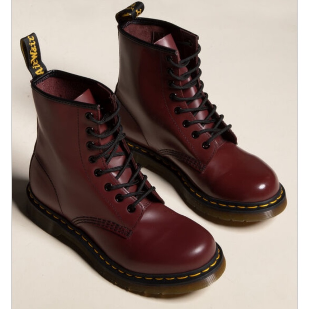 Doc martens 1460 boots maroon
